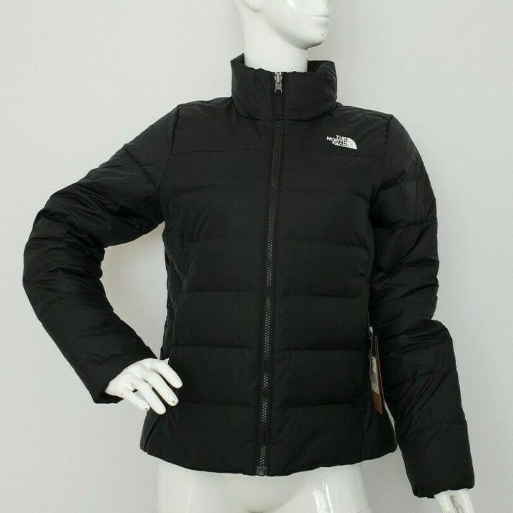 THE NORTH FACE WOMEN FLARE2 (Minoqua) PUFFER 550-DOWN WINTER JACKET BLACK XS,XXL